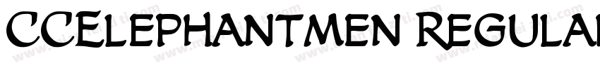 CCElephantmen Regular字体转换